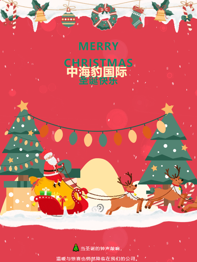 中海豹国际 | “诞”愿有你，一“鹿”同行！